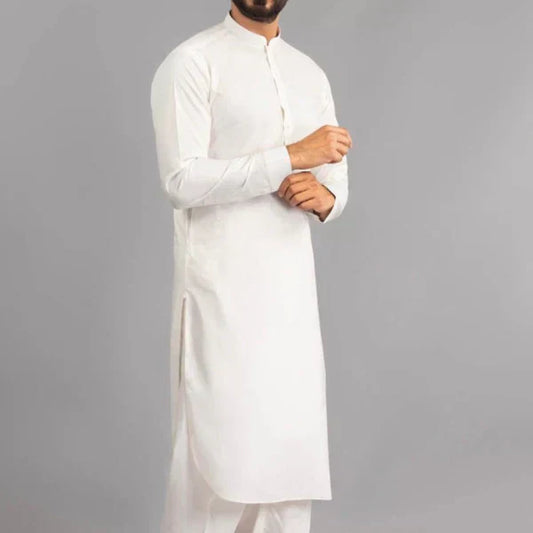SUPER PREMIUM BOSKI - QUALITY GUARANTEED (Wrinkle-Free Fabric) WHITE COLOR - ibx collection