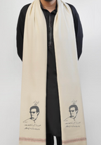 Name Printed Wool Men’s Shawl – Soft & Warm with Free Delivery