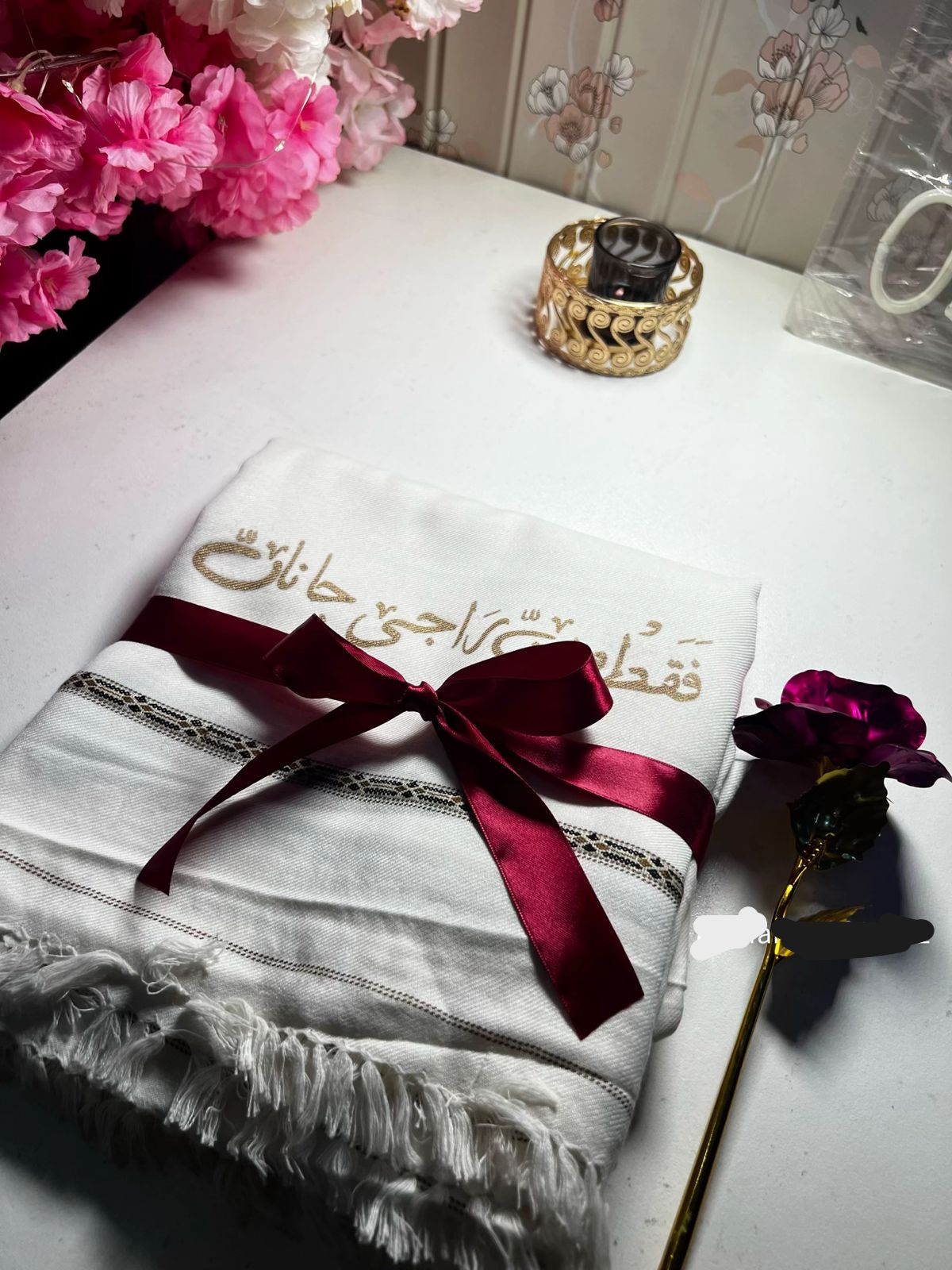 Name Printed Wool Men’s Shawl – Soft & Warm with Free Delivery