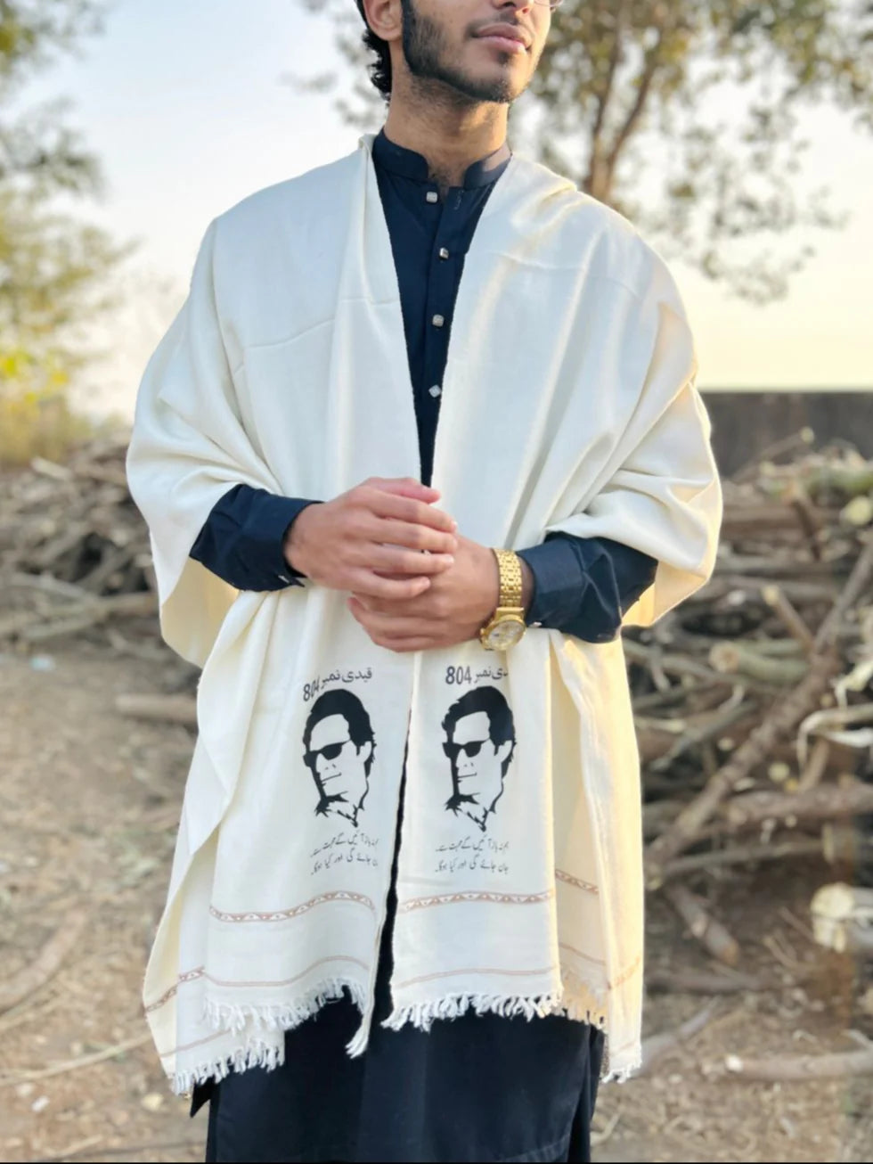 Khan 804 Printed Winter Shawl – Premium Warm Unisex Shawl